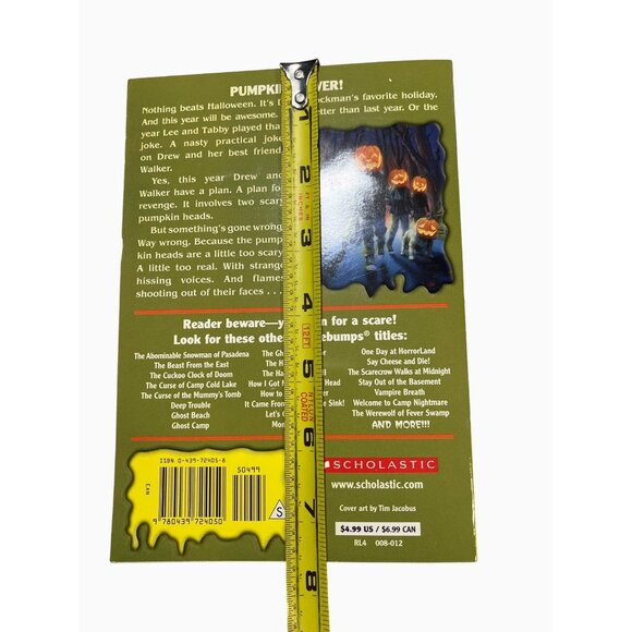 Goosebumps "Attack Of The Jack-O-Lanterns" By R.L. Stine - Picture 6 of 7